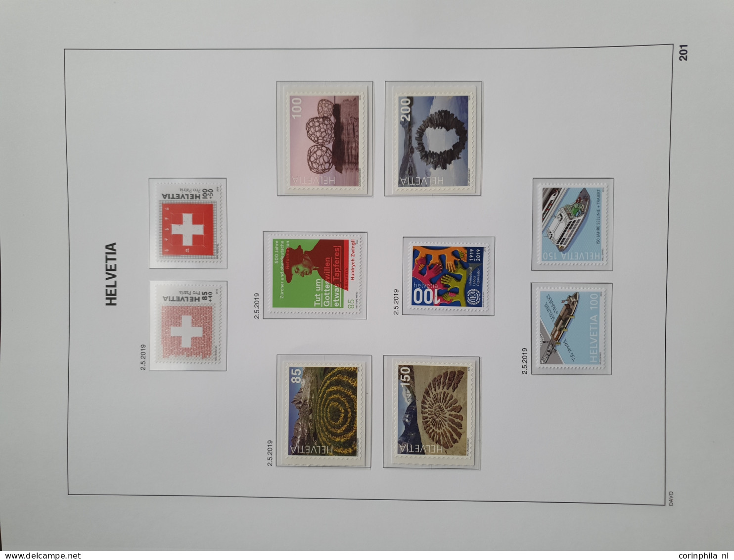 1951-2019 collection mostly */**, including miniature sheets (Mi. 14 *), high face value and some United Nations in 3 Da