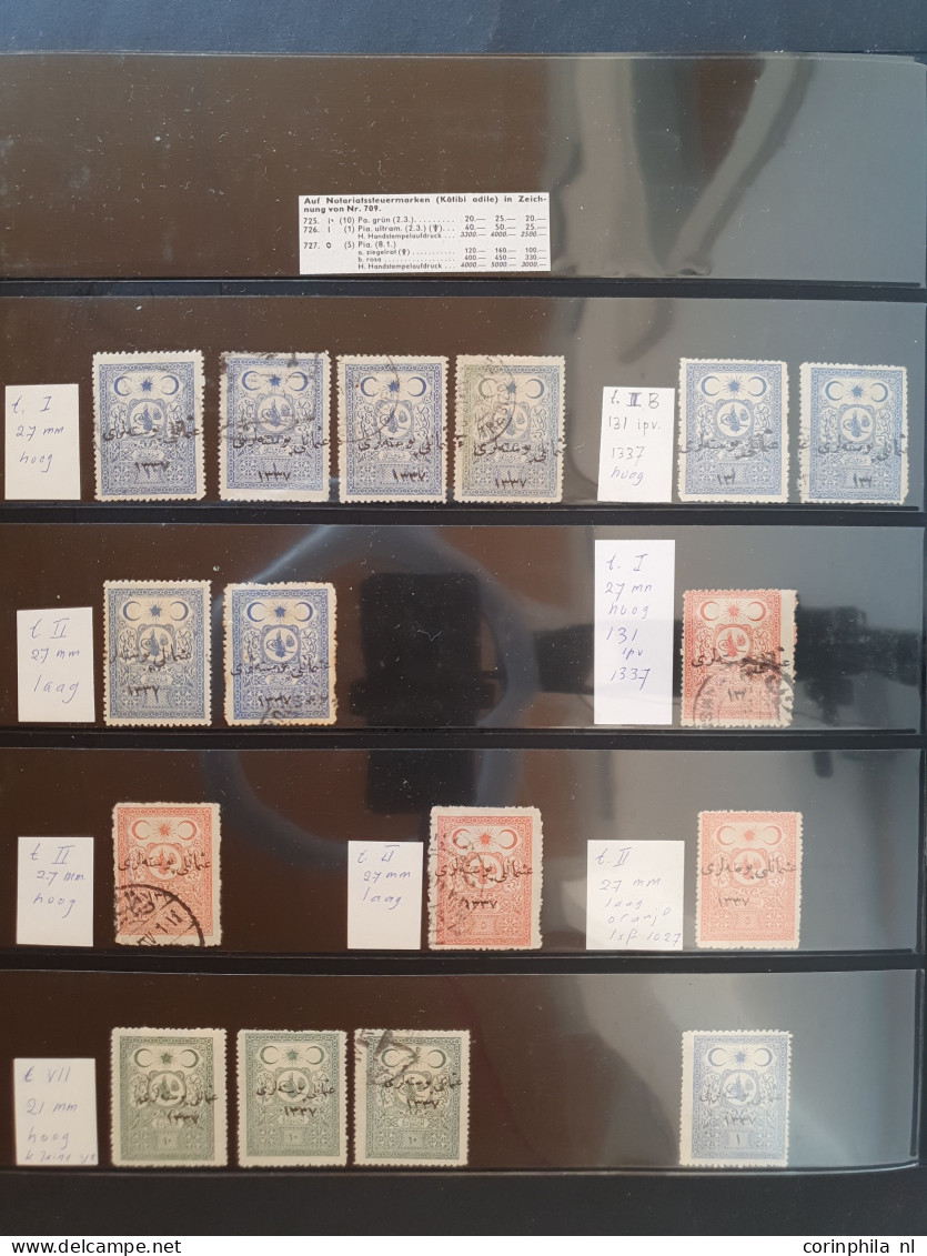 1920-1922, Ankara Issues, Specialized Collection Used And */** With Many Better Items, Varieties, Perforations, Specimen - Autres & Non Classés