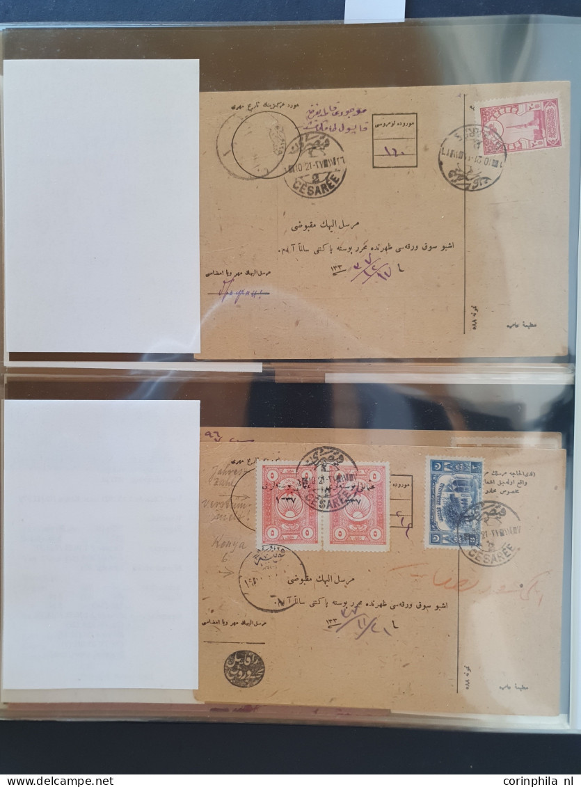 1920-1922, Ankara Issues, specialized collection used and */** with many better items, varieties, perforations, specimen