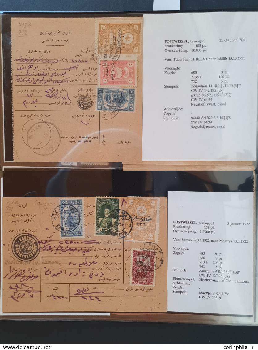 1920-1922, Ankara Issues, specialized collection used and */** with many better items, varieties, perforations, specimen