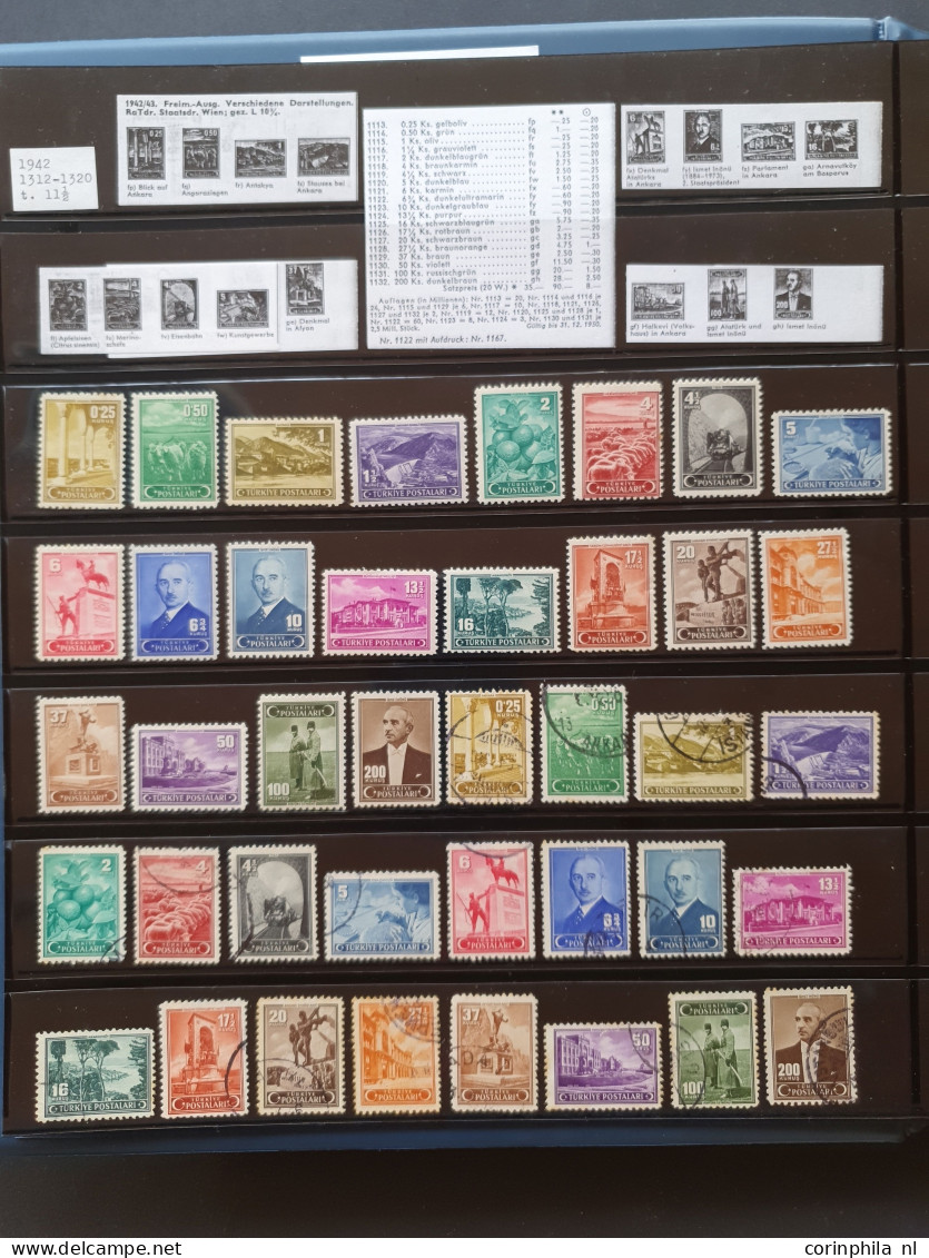 1913-1953, Extensive Specialized Collection Used And */** With Many Better Items, Perforations, Varieties, Specimen, Can - Other & Unclassified