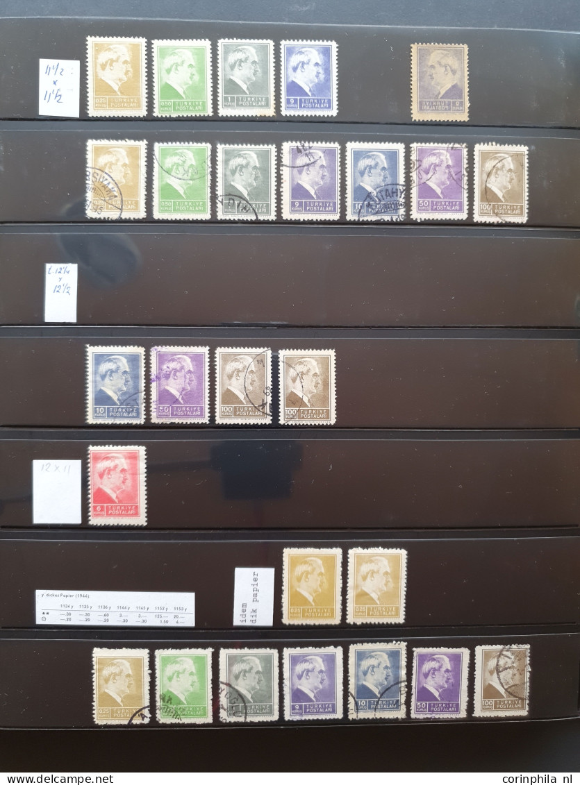 1913-1953, Extensive Specialized Collection Used And */** With Many Better Items, Perforations, Varieties, Specimen, Can - Autres & Non Classés