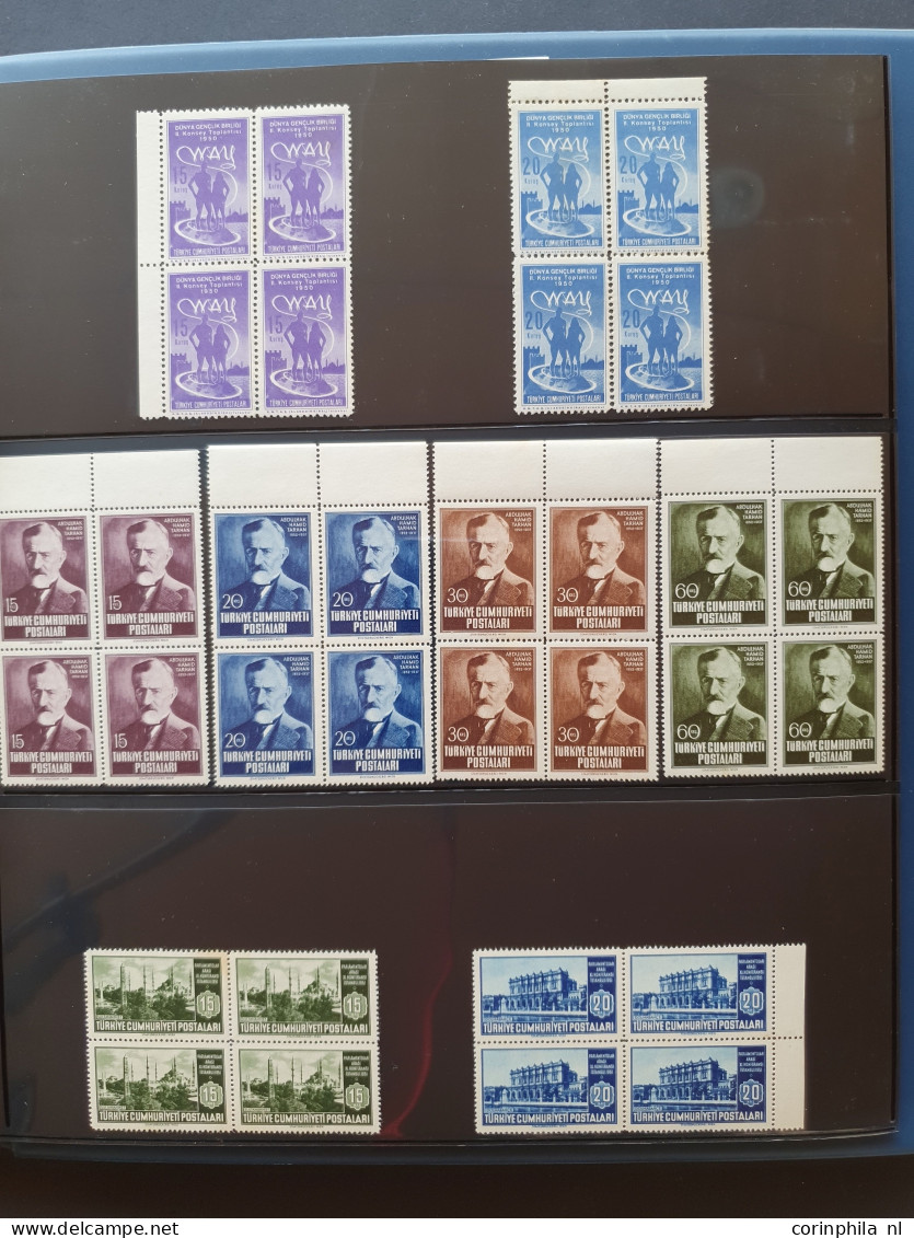 1913-1953, extensive specialized collection used and */** with many better items, perforations, varieties, specimen, can