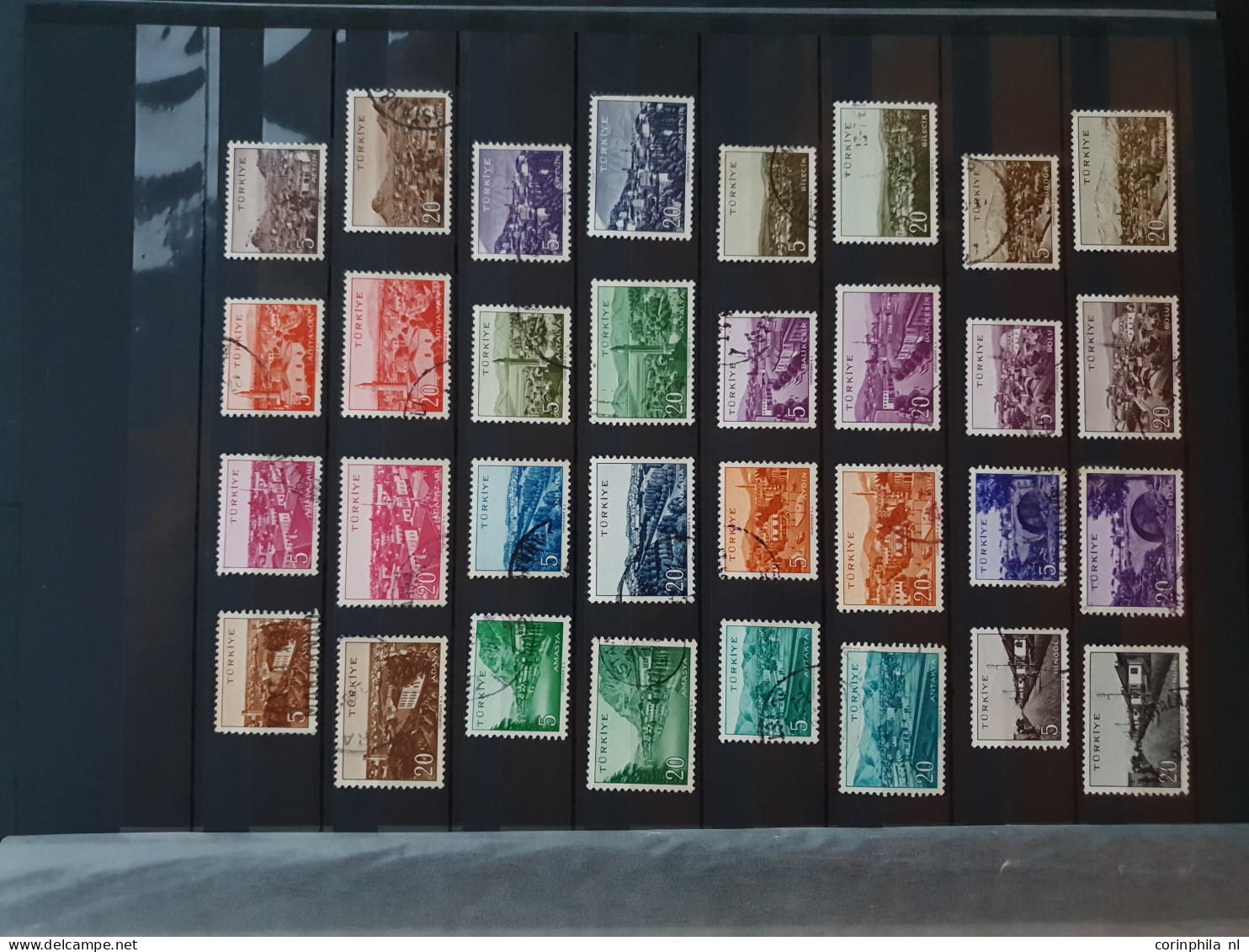 1865-1960, Extensive Specialized Stock Used And */** With Better Stamps And Sets In 17 Stockbooks In Large Box. - Otros & Sin Clasificación