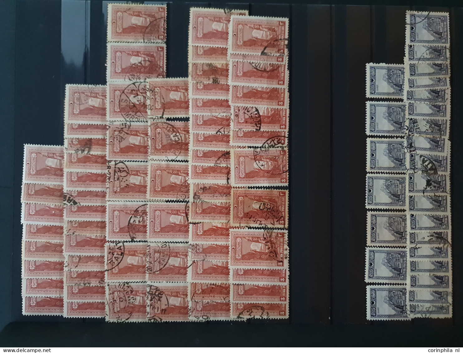 1865-1960, Extensive Specialized Stock Used And */** With Better Stamps And Sets In 17 Stockbooks In Large Box. - Otros & Sin Clasificación