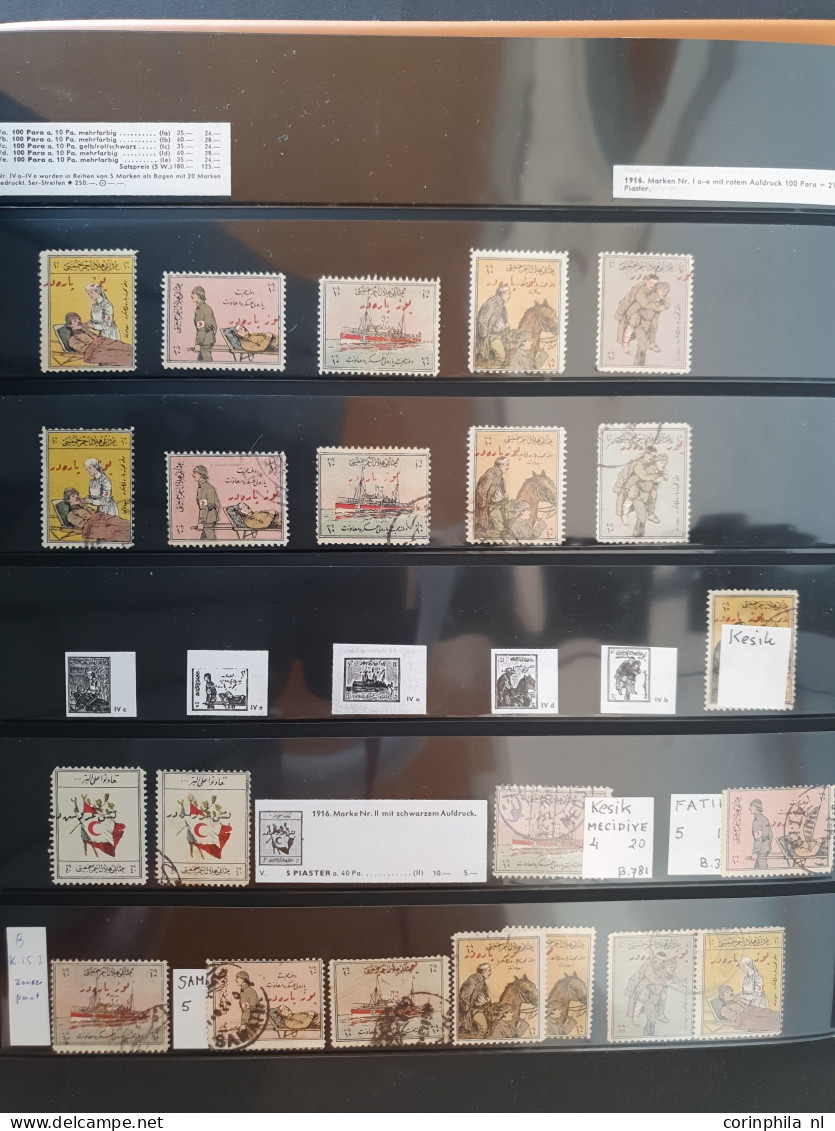 1911-1952 Postal Tax Stamps, Specialized Collection Used And */** With Better Stamps And Sets, Many Varieties Etc. In Ri - Otros & Sin Clasificación