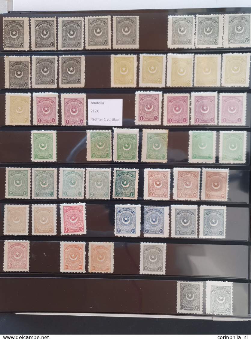 1923-1926, Star And Crescent Issue, Specialized Collection Used And */** With Better Items, Perforations, Varieties, Som - Otros & Sin Clasificación