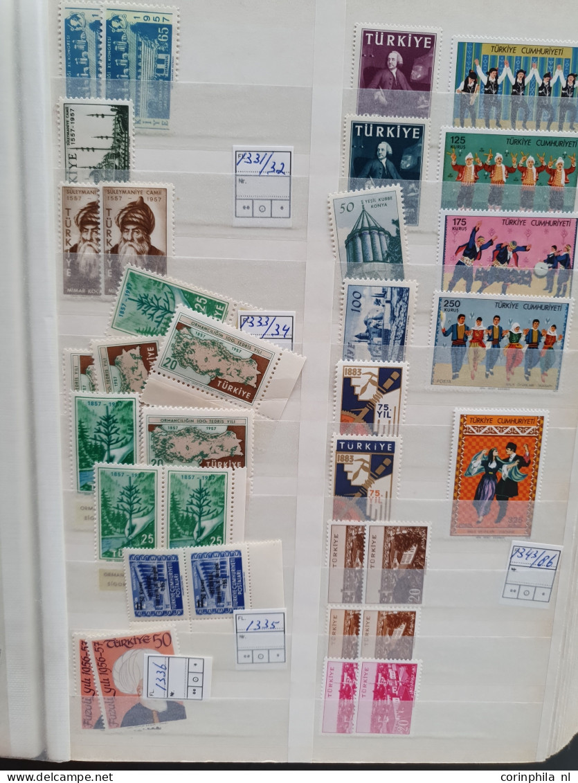 1930c. onwards collection/stock mostly */** with better sets and items, some imperfs, miniature sheets, back of the book