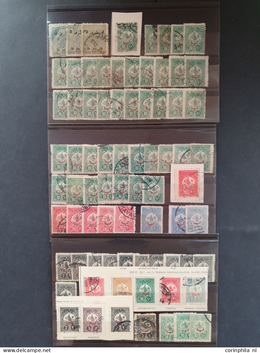 1863 onwards approx.180 stockcards with mostly classic items including better in small box