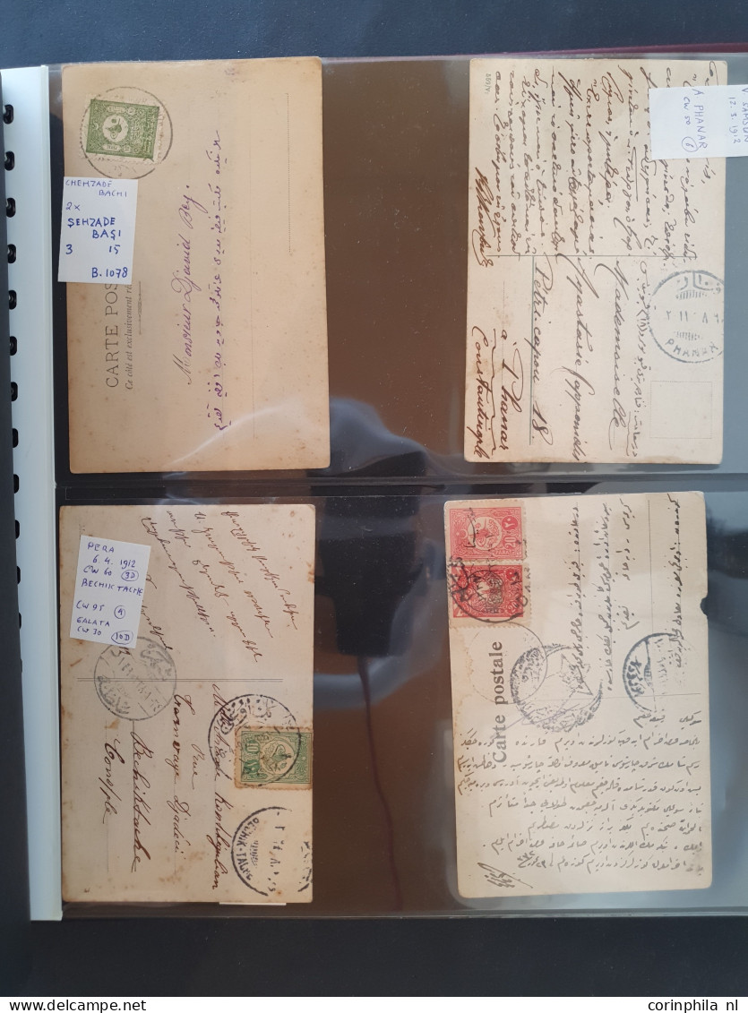 Cover 1880-1950 ca., collection of about 175 covers/postal stationery including some better items in ring binder