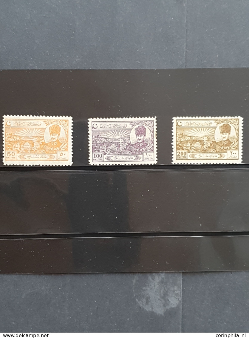 Sakarya Bridge 50 -200 Kurus, Very Fine Unmounted Mint (nr. 804 Short Perf.nr.805 2 Slightly Toned Perfs.), Cat.v. 900 I - Other & Unclassified