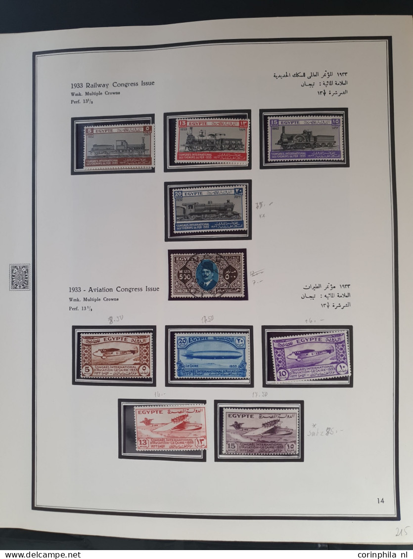 1866-1958, collection used and */** with many better sets and stamps in Farabaksh binder