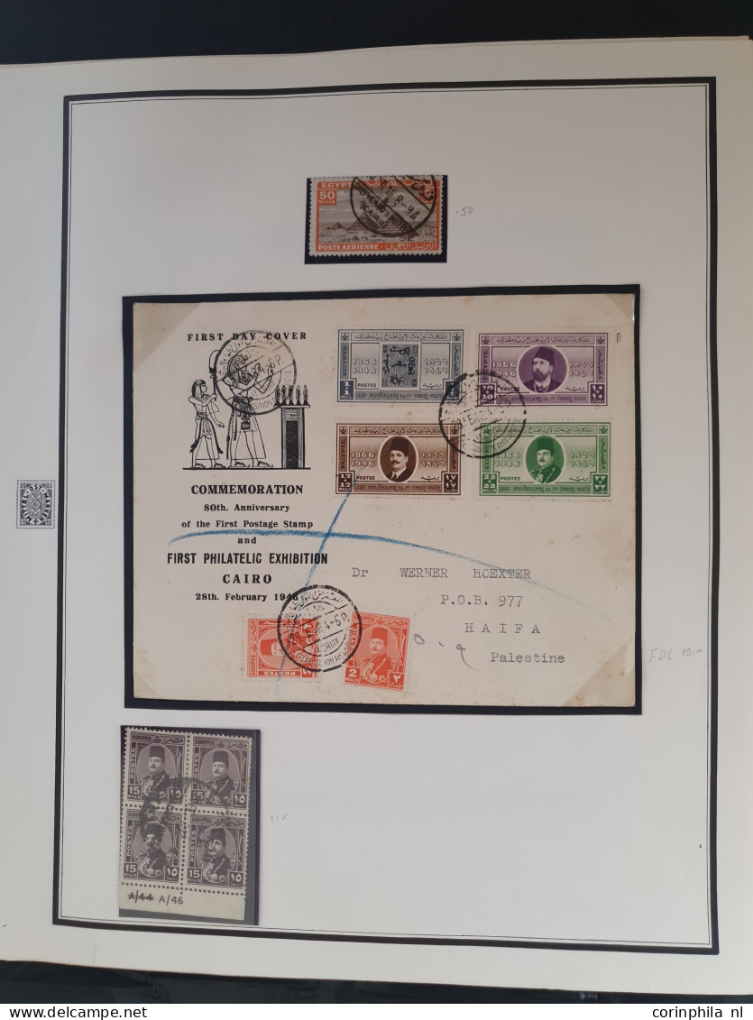 1866-1958, collection used and */** with many better sets and stamps in Farabaksh binder