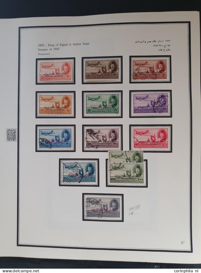 1866-1958, collection used and */** with many better sets and stamps in Farabaksh binder