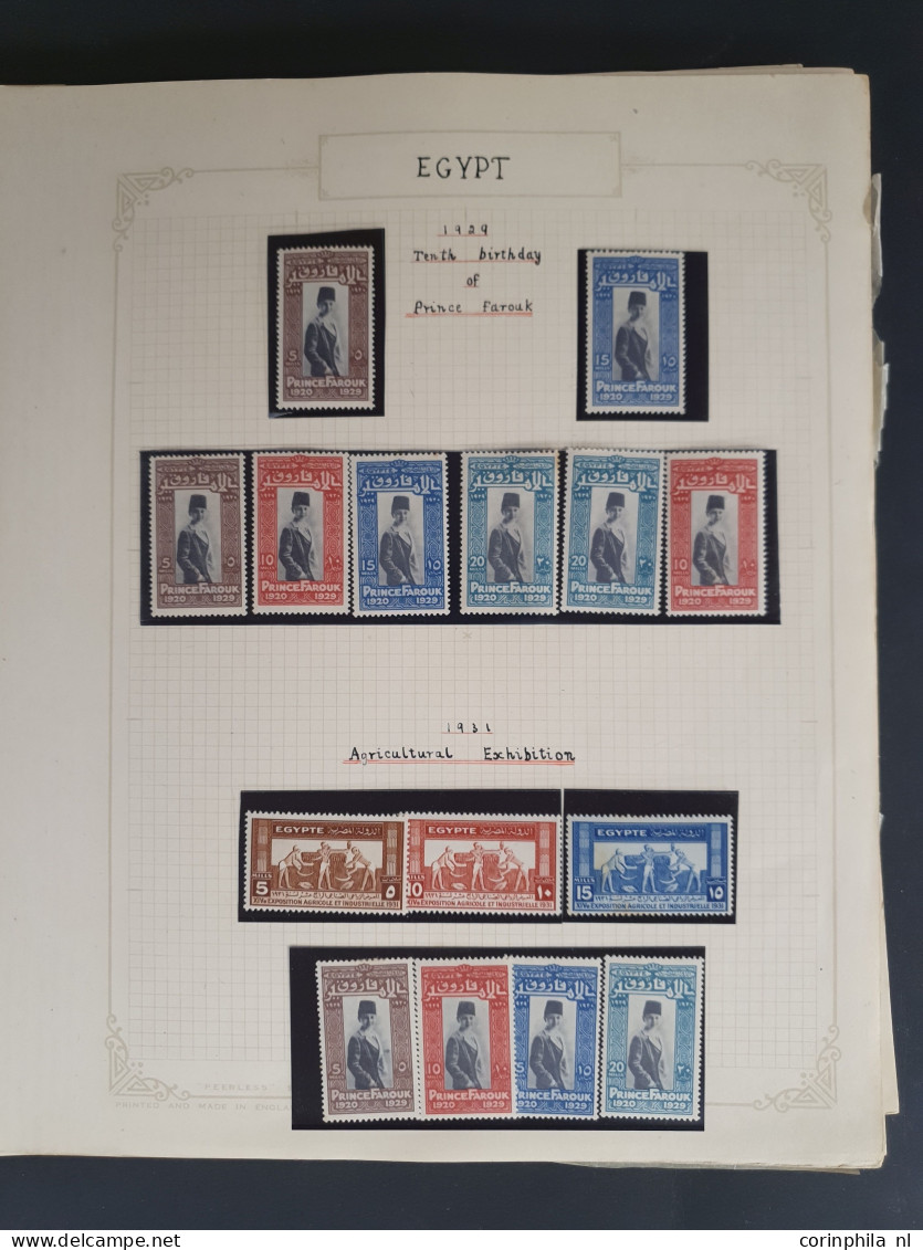 1879-1960, used and */** with some better material on album leaves in folder