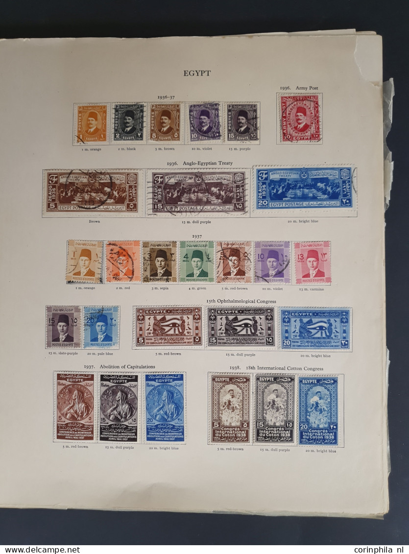 1879-1960, used and */** with some better material on album leaves in folder