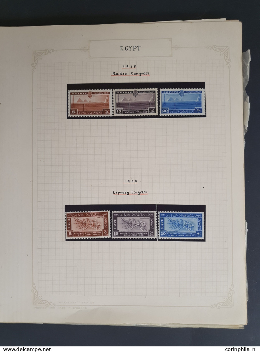 1879-1960, used and */** with some better material on album leaves in folder