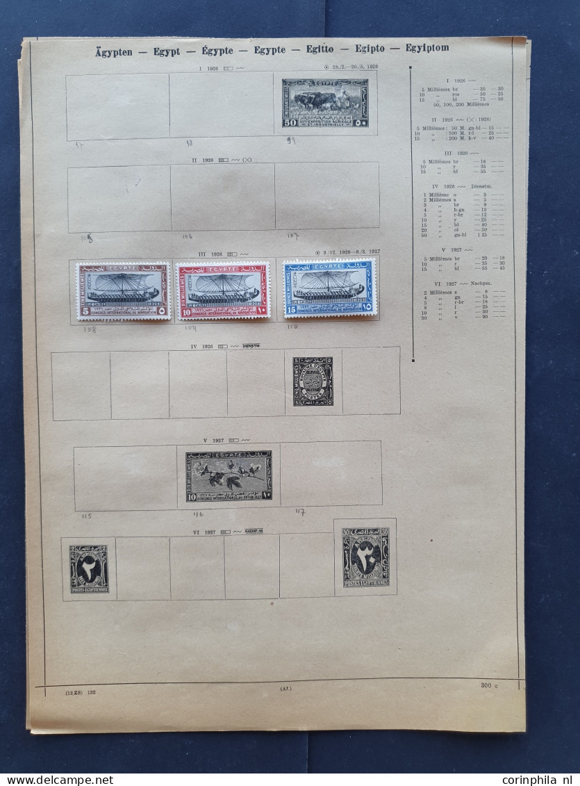 1867/1957 Collection Used And */** With Better Items And Fdc's On Album Pages In Folder And Binder - Other & Unclassified