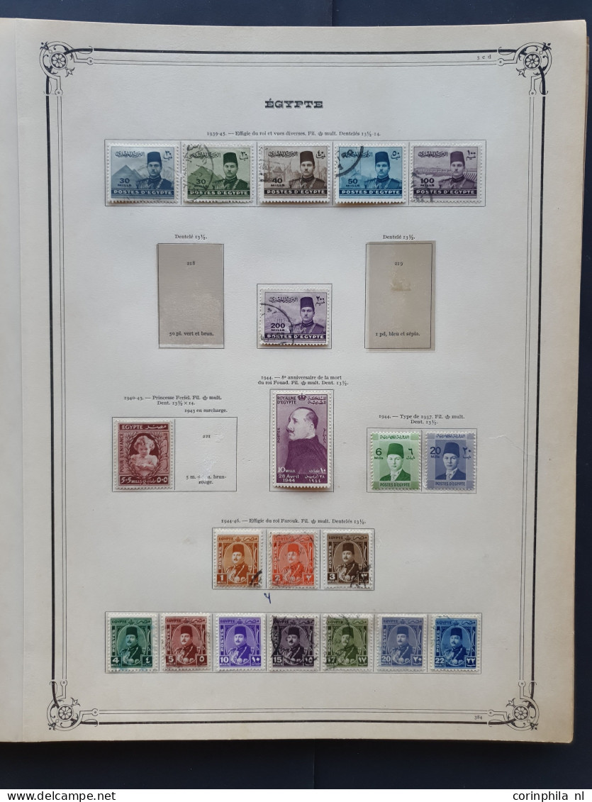 1867/1957 collection used and */** with better items and fdc's on album pages in folder and binder