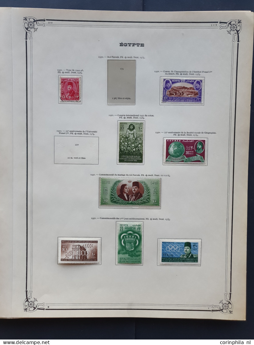 1867/1957 collection used and */** with better items and fdc's on album pages in folder and binder