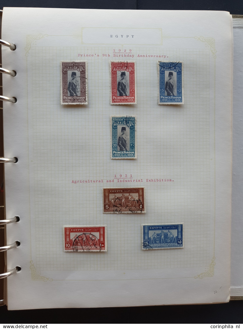 1867/1957 collection used and */** with better items and fdc's on album pages in folder and binder