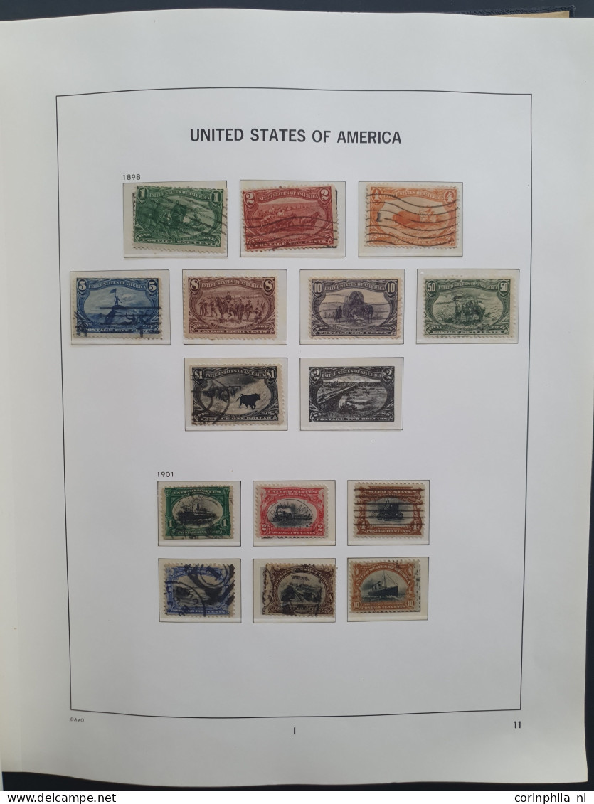 1847/19445 collection mostly used with better classics (in mixed quality and some forgeries), Columbian Exposition, Tran