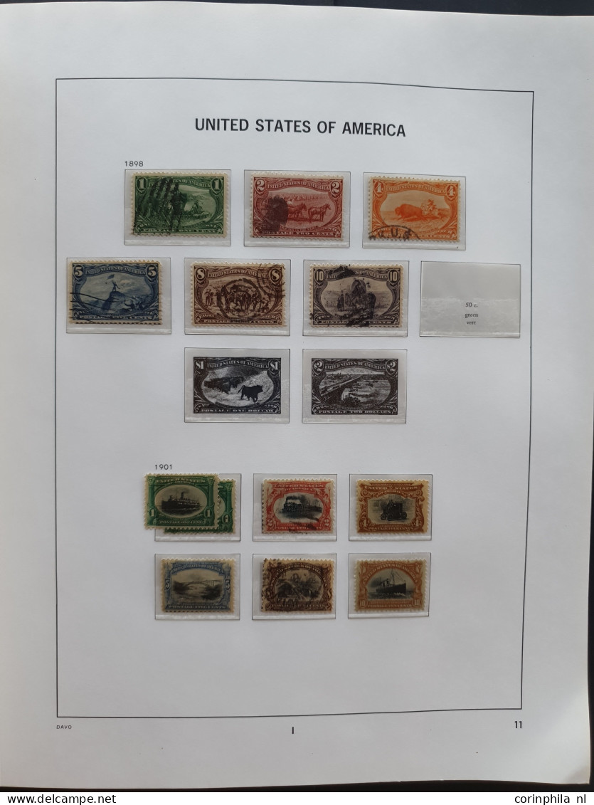 1851-1976, collection with a.o. better classics in mixed quality and some Duck stamps in 2 albums