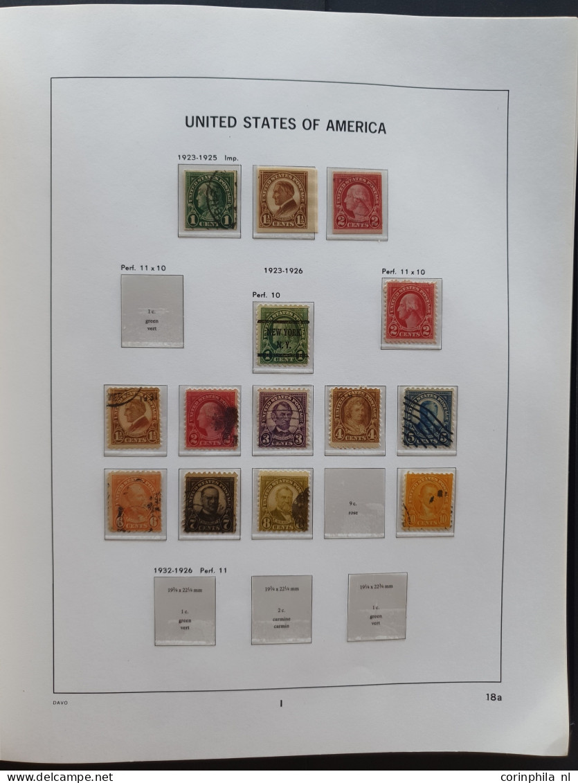 1851-1976, collection with a.o. better classics in mixed quality and some Duck stamps in 2 albums