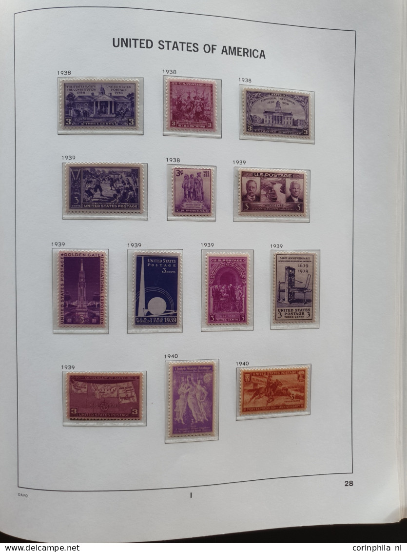 1851-1976, collection with a.o. better classics in mixed quality and some Duck stamps in 2 albums