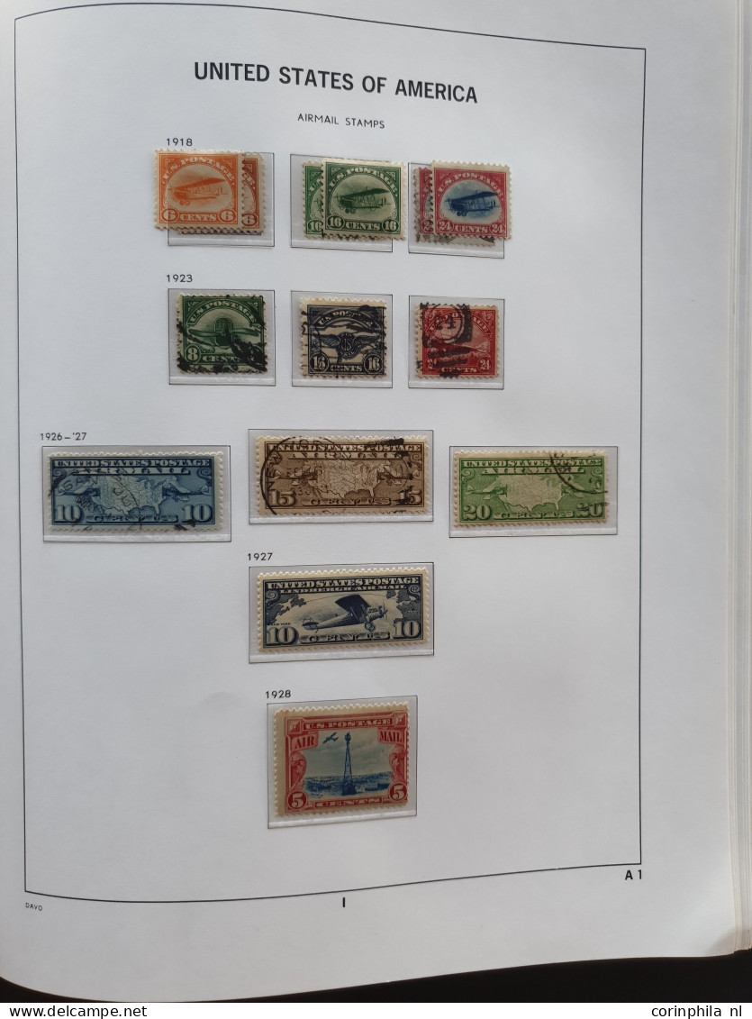 1851-1976, collection with a.o. better classics in mixed quality and some Duck stamps in 2 albums