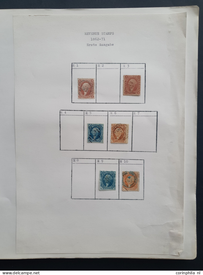 1861 Onwards Collection Revenue Stamp,s Proprietary Stamps, Medicine Stamps, Postoffice Seals Etc. Used And * With Bette - Sonstige & Ohne Zuordnung