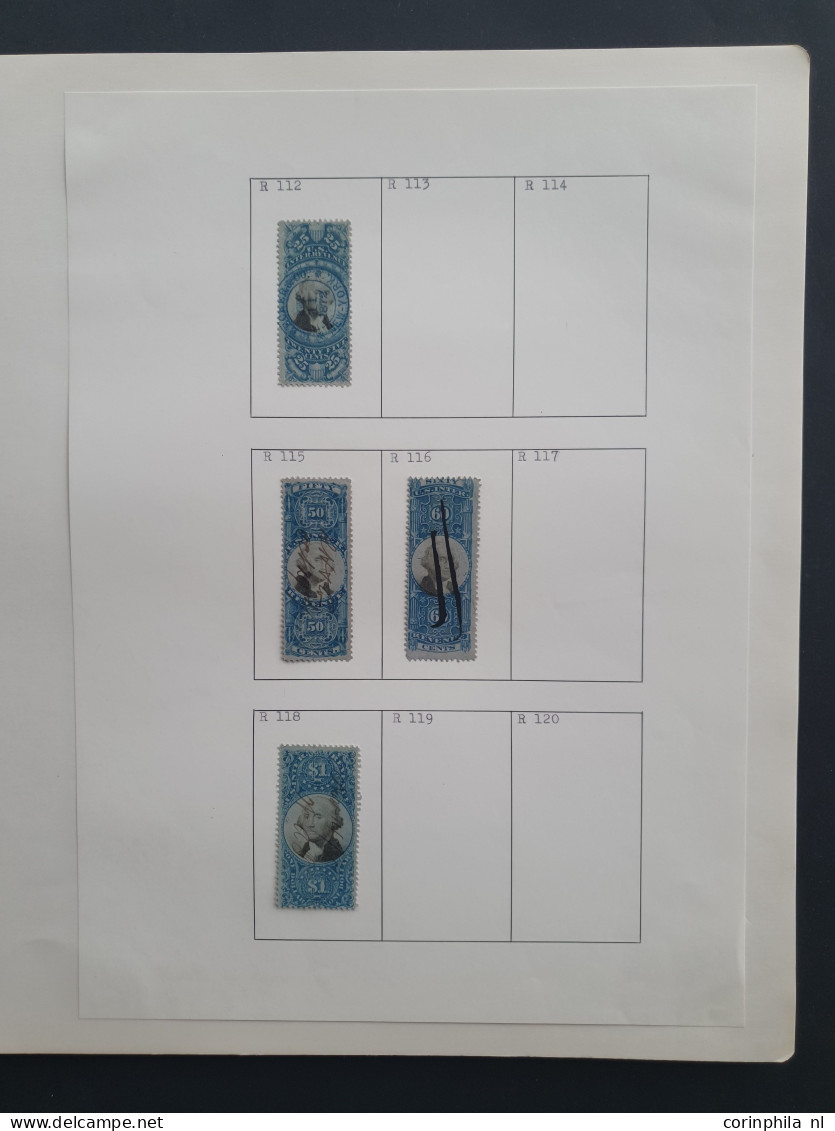 1861 onwards collection Revenue stamp,s Proprietary stamps, medicine stamps, Postoffice seals etc. used and * with bette