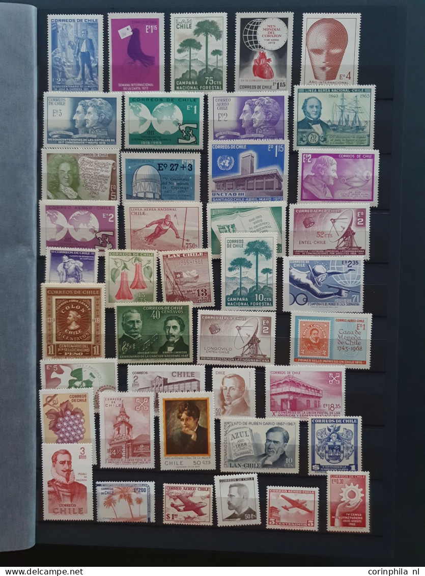 1860c onwards collection with a large number of */** sets (some used classics) with e.g Mexico, Brasil, Nicaragua, Chile