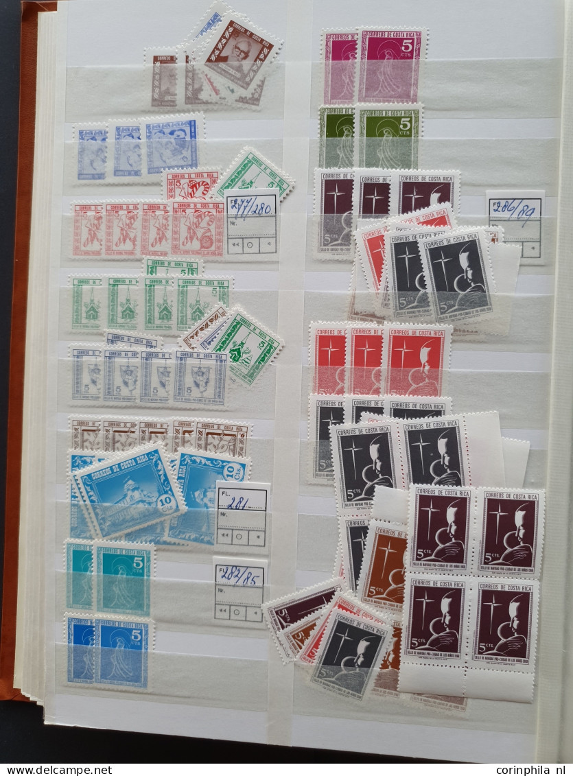 1870/2000c. stock mainly */** including a large number (better) Guatemala stamps El Salvador, Costa Rica, Argentina, Bol