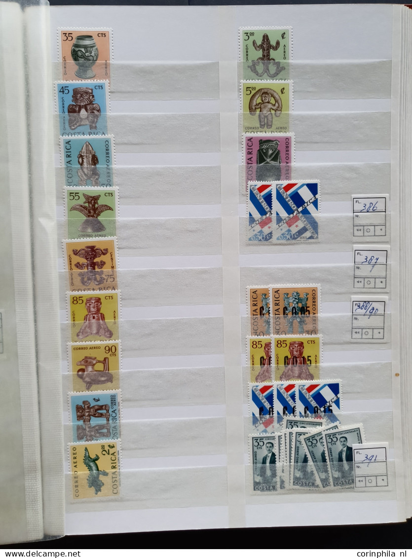 1870/2000c. stock mainly */** including a large number (better) Guatemala stamps El Salvador, Costa Rica, Argentina, Bol