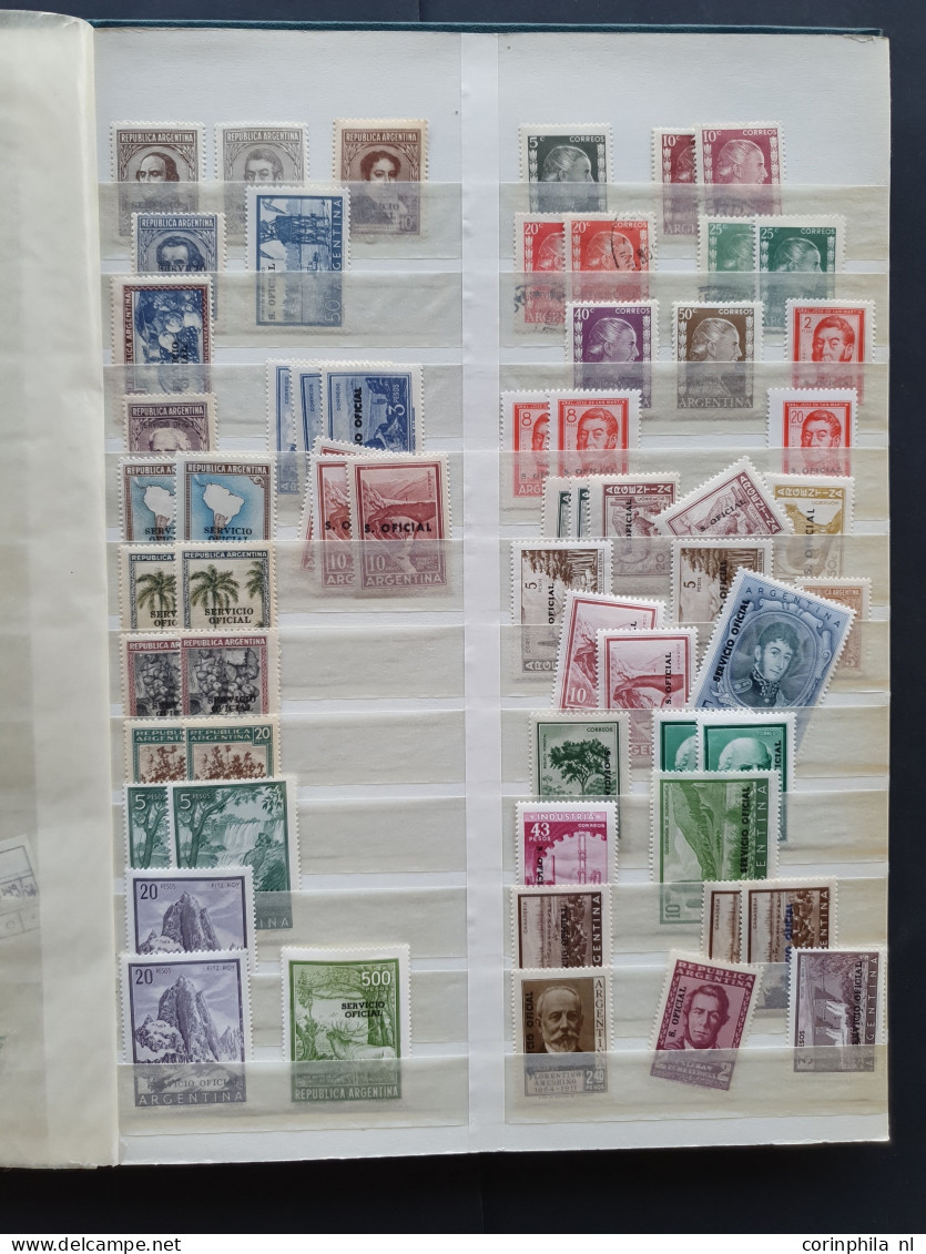 1870/2000c. stock mainly */** including a large number (better) Guatemala stamps El Salvador, Costa Rica, Argentina, Bol