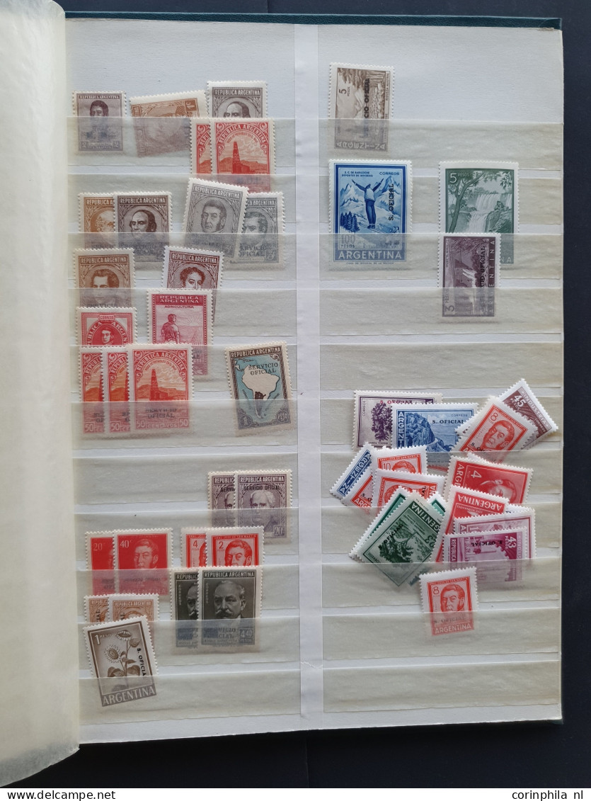 1870/2000c. stock mainly */** including a large number (better) Guatemala stamps El Salvador, Costa Rica, Argentina, Bol