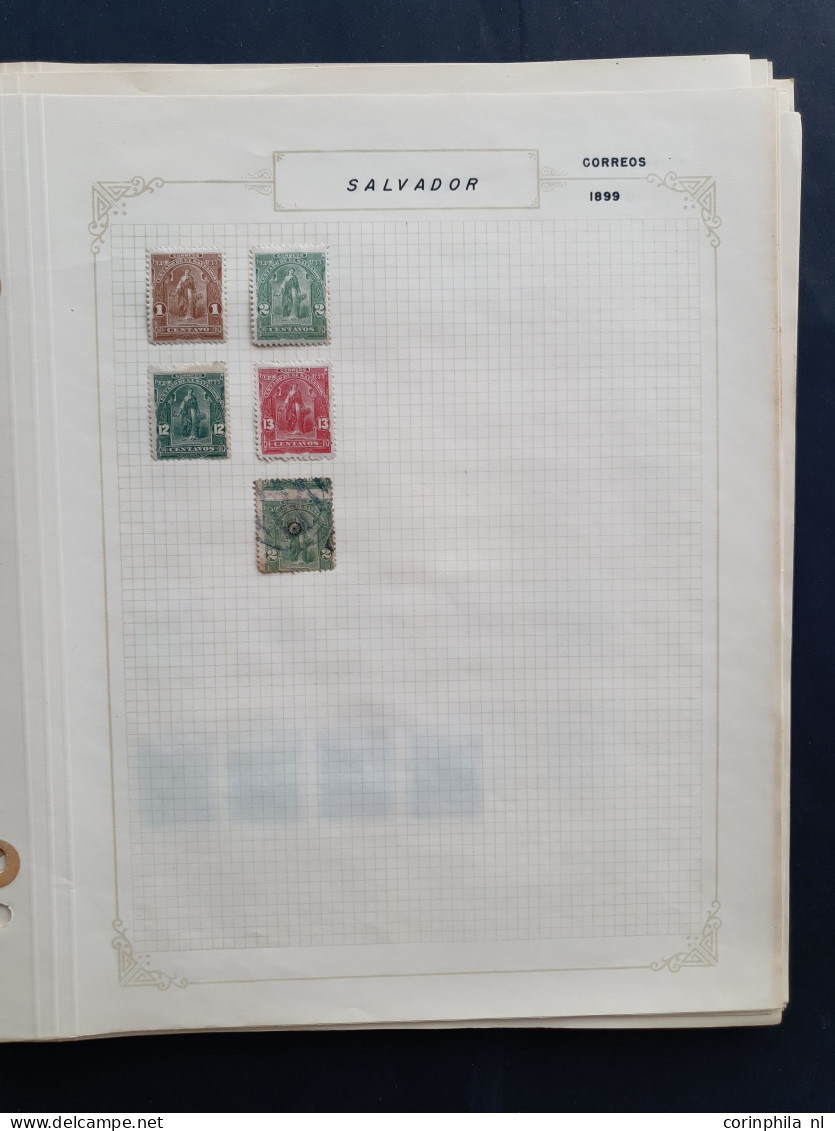 1867-1946, collection used and unused on album leaves in folder