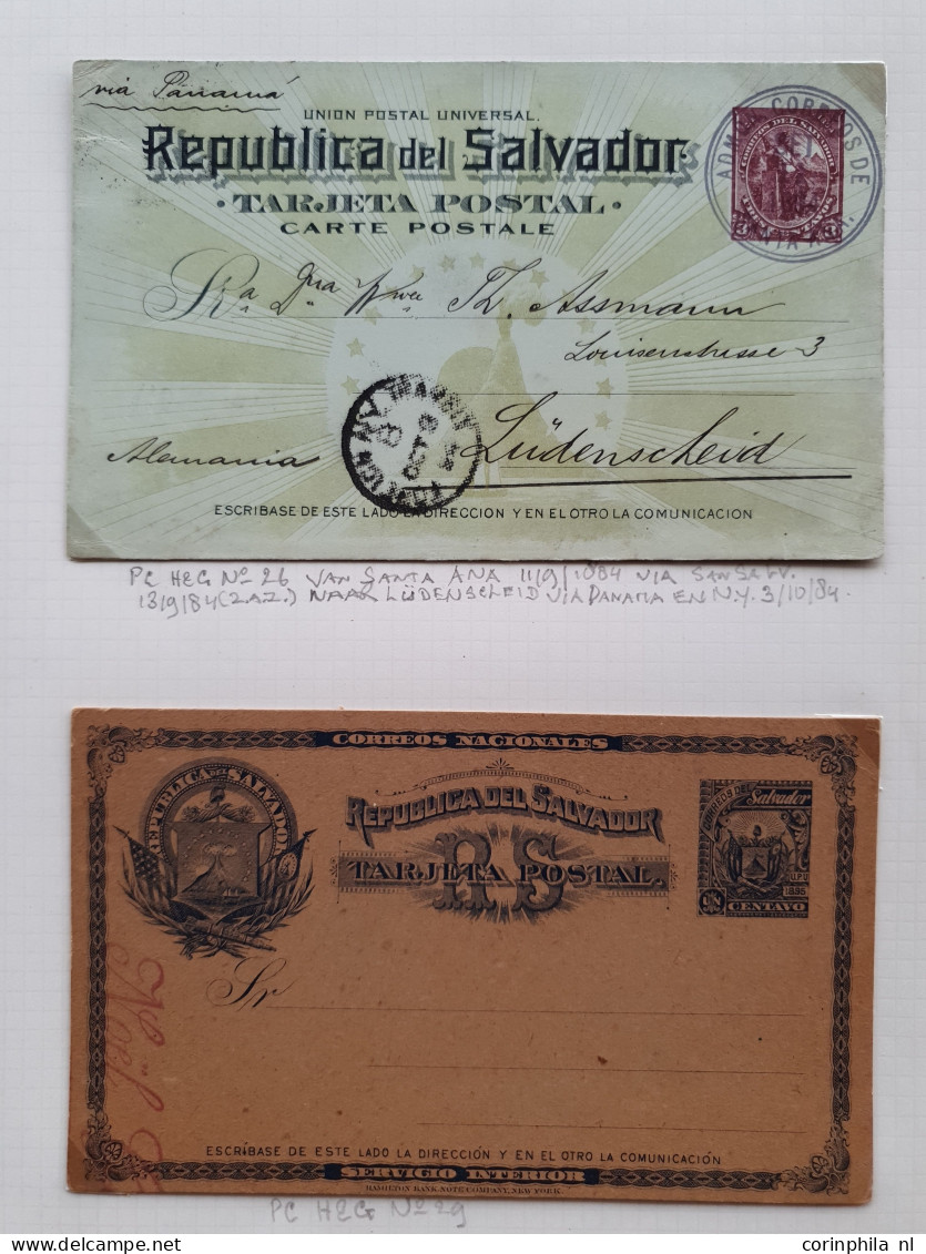 Cover 1882/1905, collection postal cards and postal stationary (approx. 60) including many better items including foreig