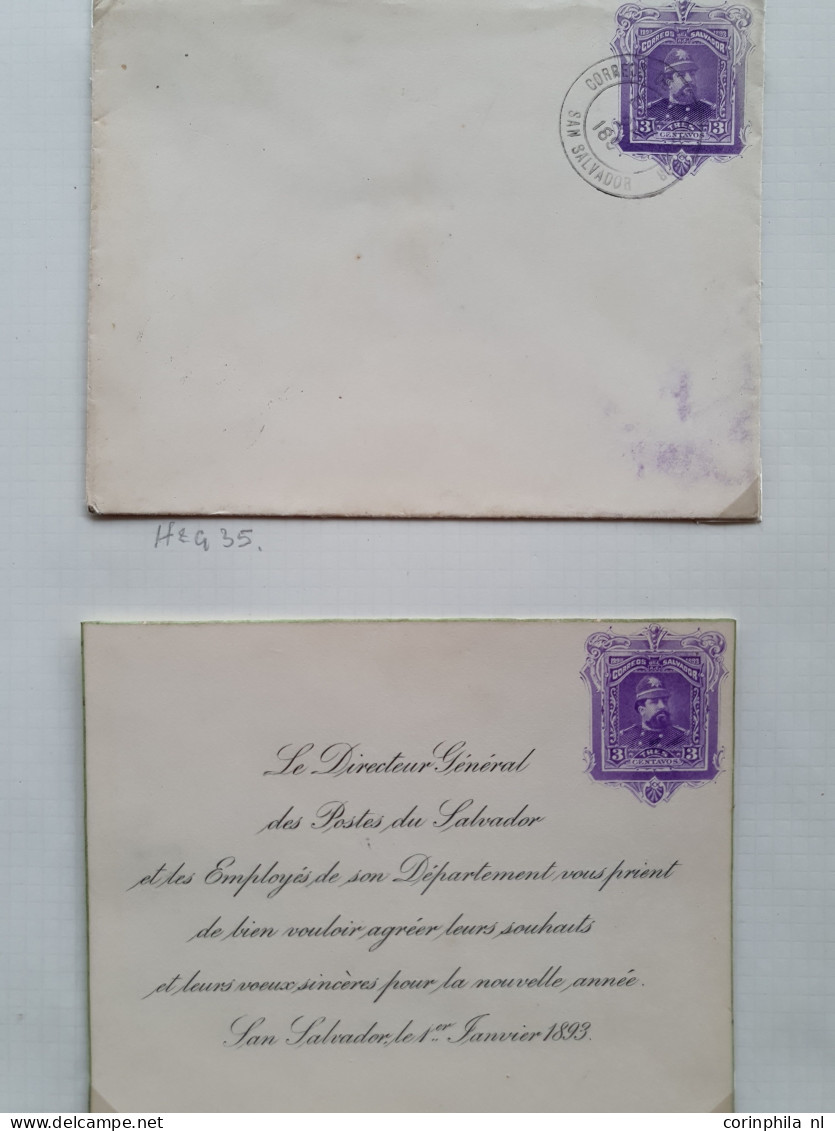 Cover 1882/1905, collection postal cards and postal stationary (approx. 60) including many better items including foreig
