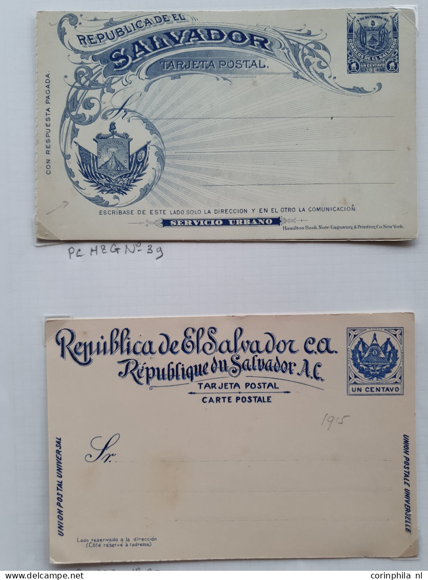 Cover 1882/1905, collection postal cards and postal stationary (approx. 60) including many better items including foreig