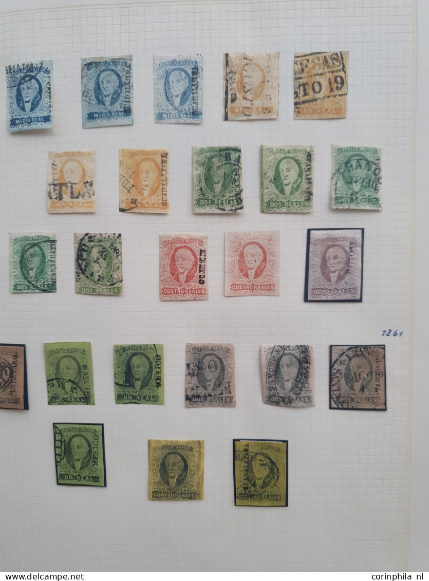 1856-1956, Collection Used And * With Better Stamps And Sets In Binder - Mexico