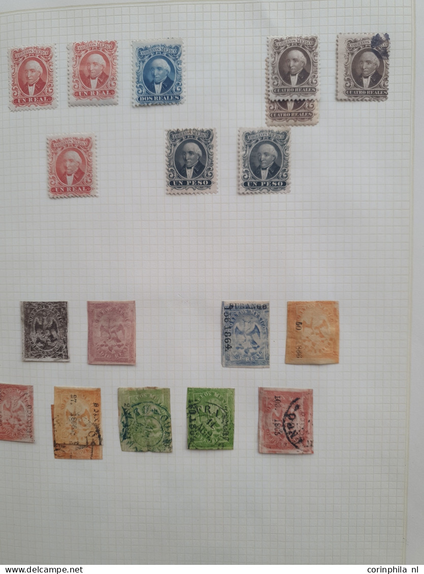 1856-1956, Collection Used And * With Better Stamps And Sets In Binder - Mexique