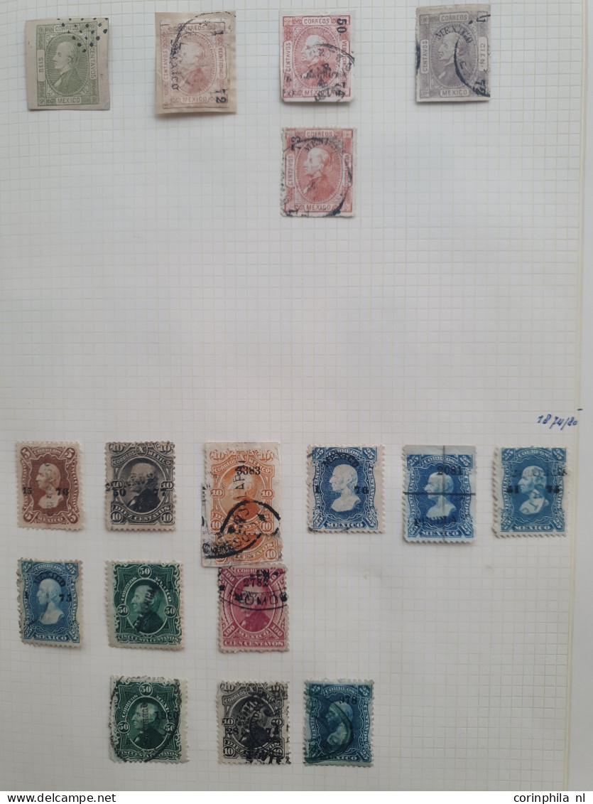 1856-1956, Collection Used And * With Better Stamps And Sets In Binder - México