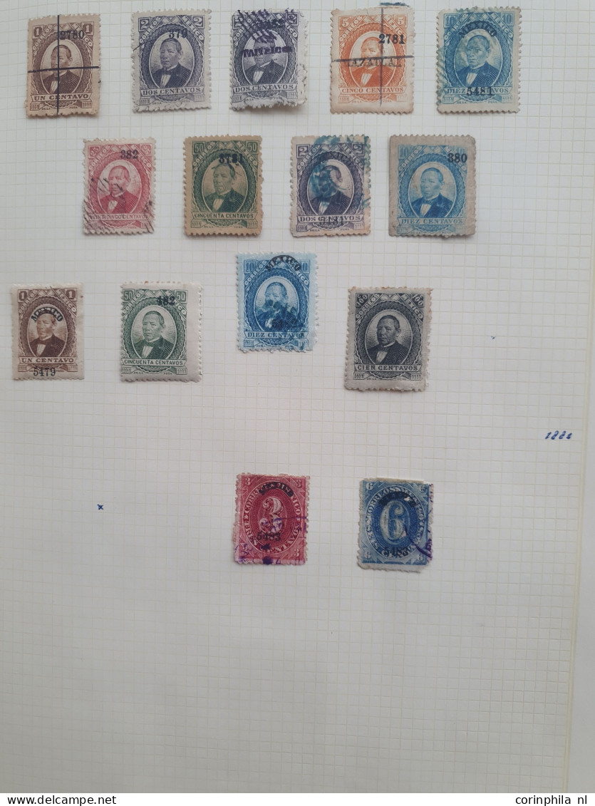 1856-1956, Collection Used And * With Better Stamps And Sets In Binder - Mexico