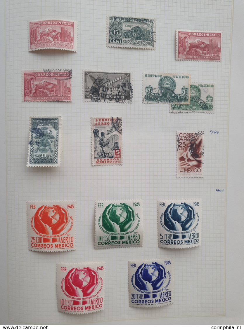 1856-1956, collection used and * with better stamps and sets in binder