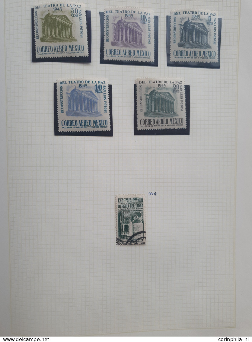 1856-1956, collection used and * with better stamps and sets in binder