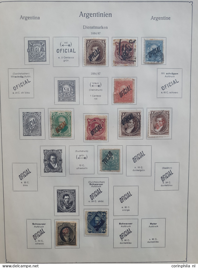 1858-1958, Collection Used And */** With Many Better Stamps And Sets In KaBe Album - Otros & Sin Clasificación