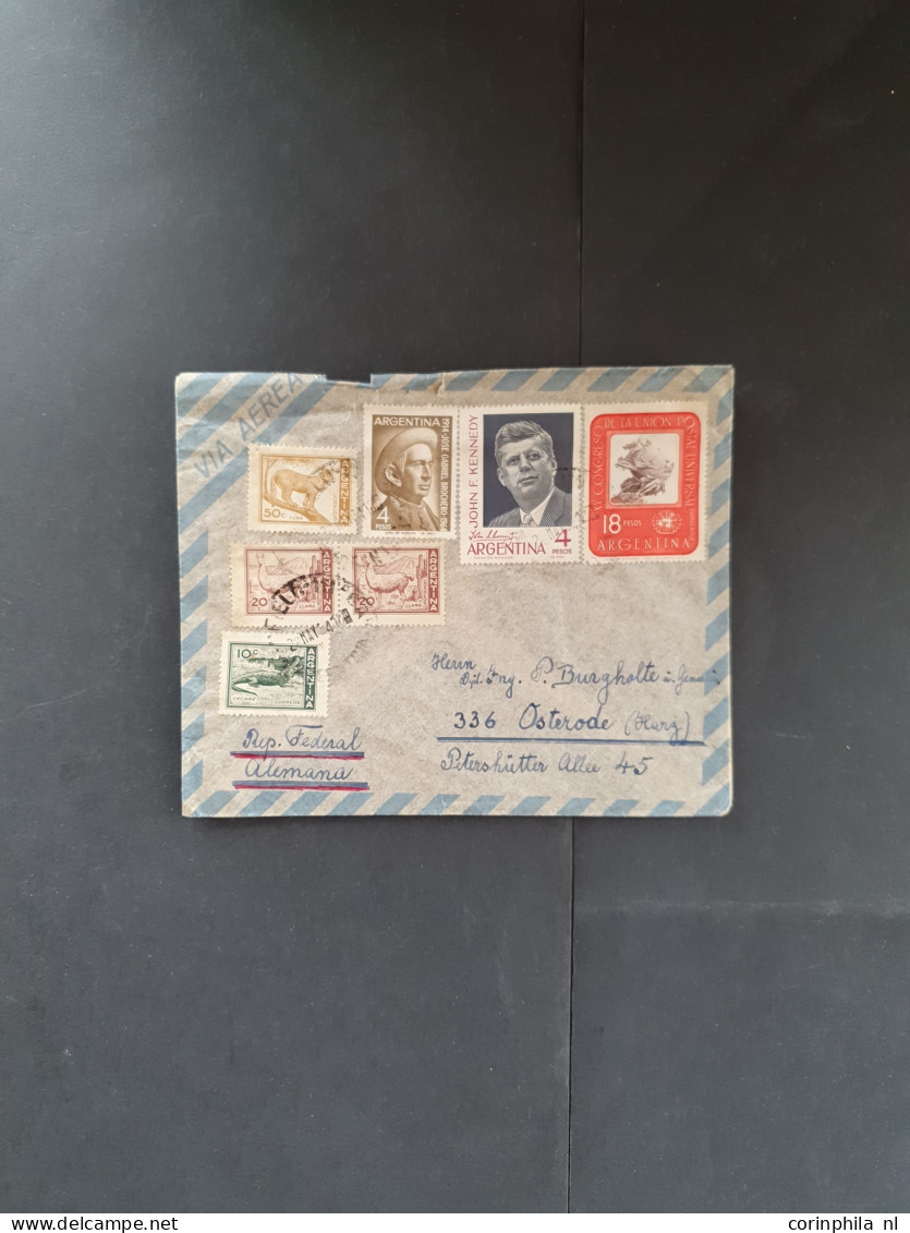 Cover 1872c. Onwards Collection Postal History (approx 200 Items) Including (registered) Airmail Covers, Postal Stationa - Sonstige & Ohne Zuordnung