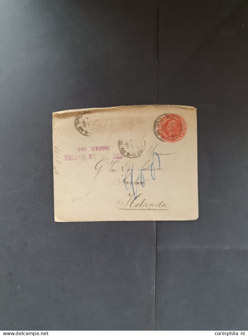 Cover 1872c. onwards collection postal history (approx 200 items) including (registered) airmail covers, postal stationa